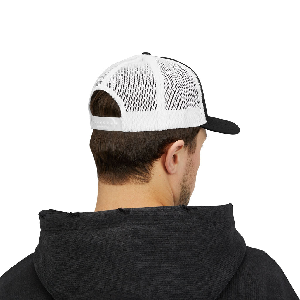 Lonestar Trucker Cap — Vintage Script Snapback Hat ("Lonestar Lifestyle EST. 2024")